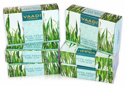 Vaadi Royal Indian Khus Soap With Olive & Soyabean Oil