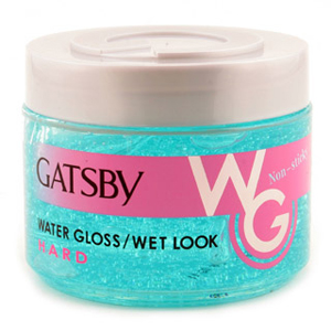 Gatsby Water Gloss Hair Gel, Hard Blue Gel