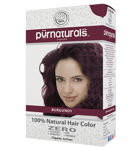 Purnaturals Burgundy Natural Hair Color